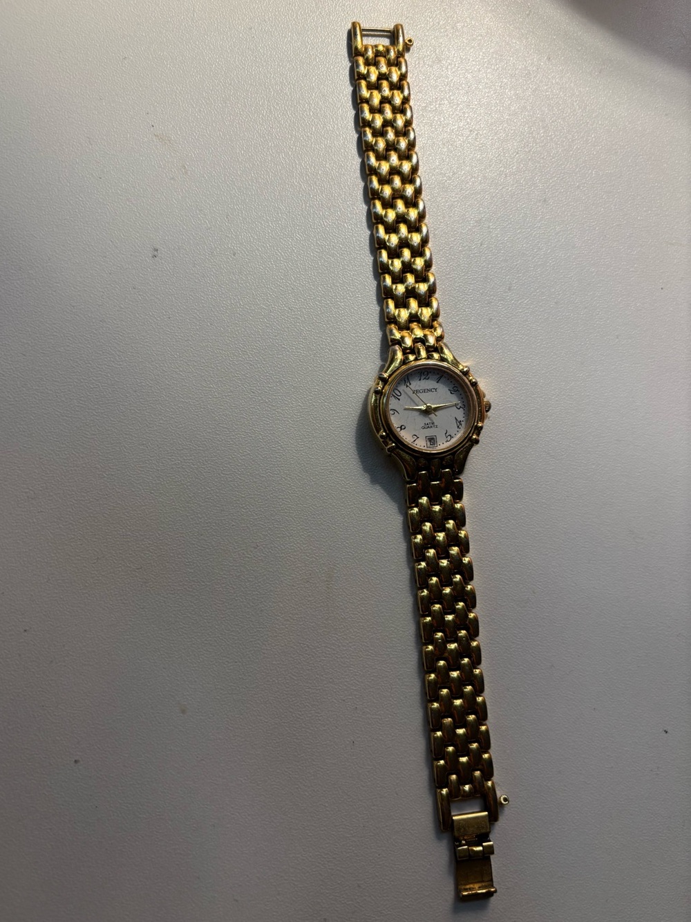 Gold-Tone Women’s Bracelet Watch - Classic Elegant Style